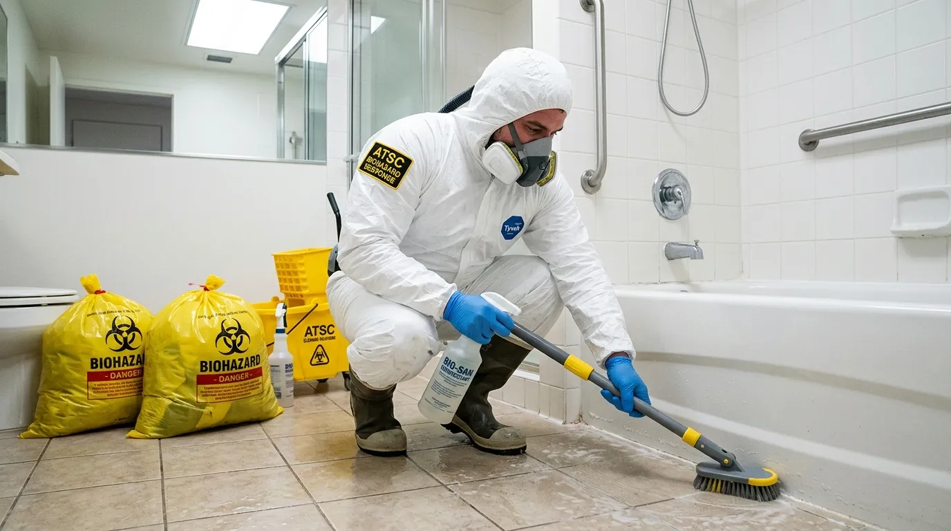 Decontamination equipment deployed for Blood Cleanup in Yukon